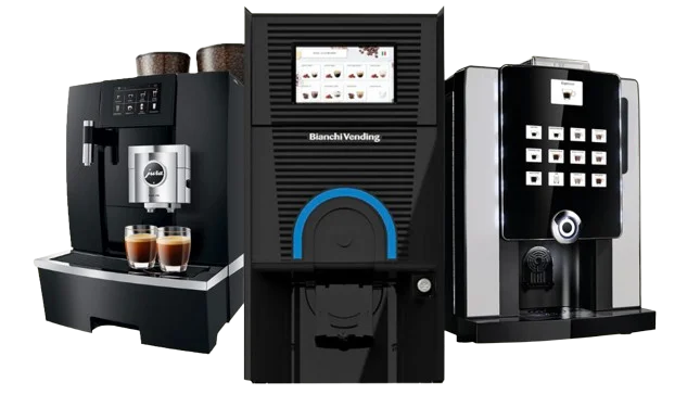 Machines à café et distributeurs de boissons chaudes