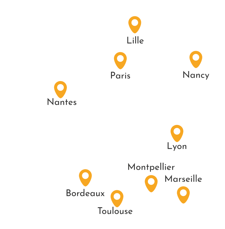 carte intervention Javry France